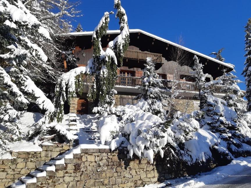 Chalet Horizon Blanc Megève Exterior foto