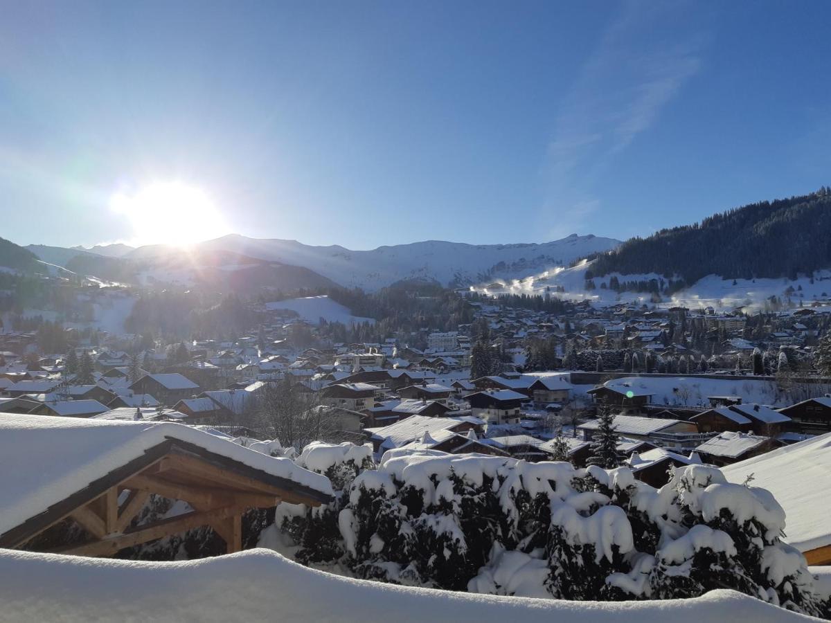 Chalet Horizon Blanc Megève Exterior foto