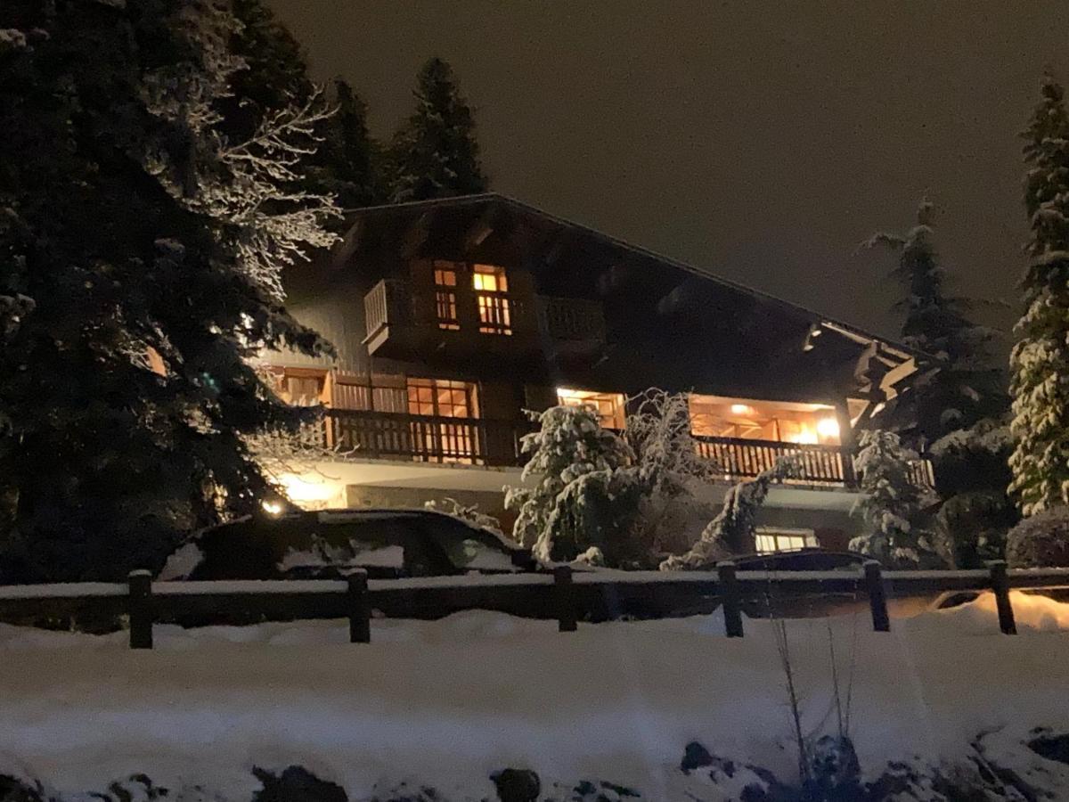 Chalet Horizon Blanc Megève Exterior foto