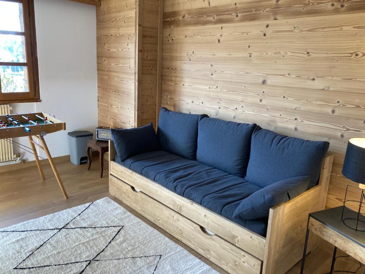 Chalet Horizon Blanc Megève Exterior foto