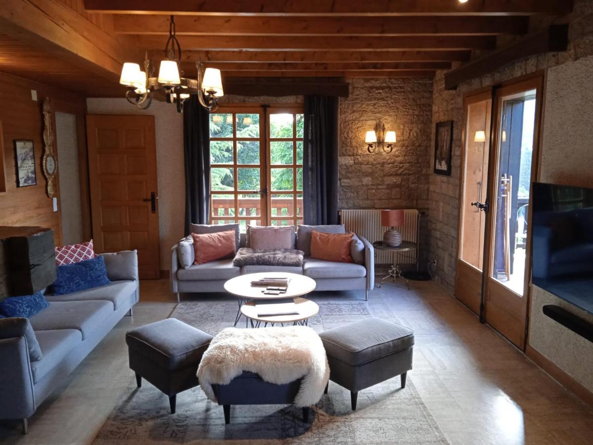 Chalet Horizon Blanc Megève Exterior foto